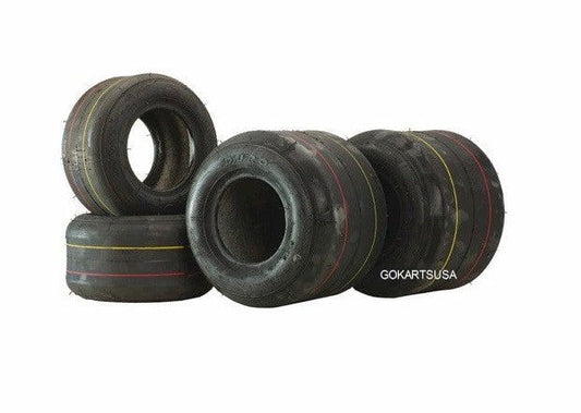 Set of 4 Duro Slick Tires, for Adult Race Karts - Powersports Warehouse