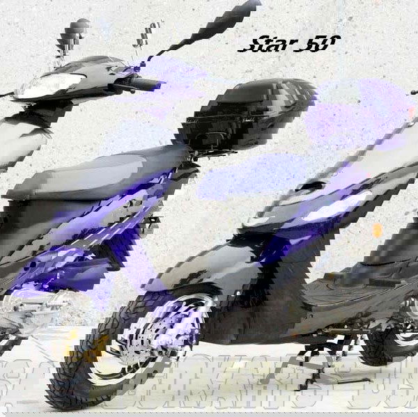 Star 50cc Moped Scooter - Powersports Warehouse