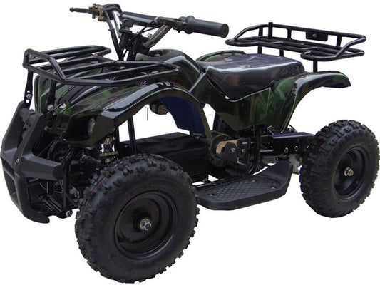Talon Kids Electric ATV, 2-Speed with Reverse Real Tires v4 24v 350w Camo (Age 6+) IN STOCK - Powersports Warehouse