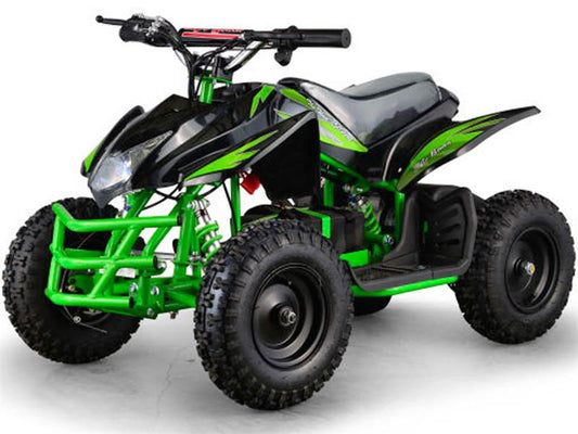 Titan Kids Electric ATV, 2-Speed wit Reverse Black - Powersports Warehouse