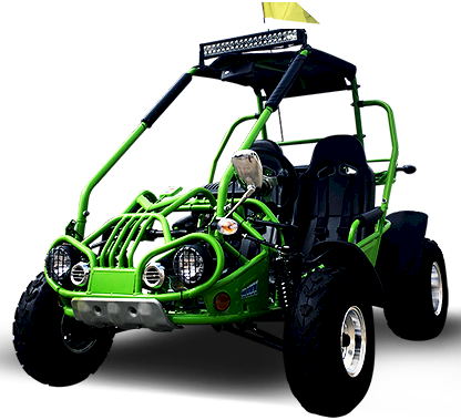 TrailMaster 200XRX Deluxe Buggy Go Kart, Alloy Wheels, Lights, Turn ...