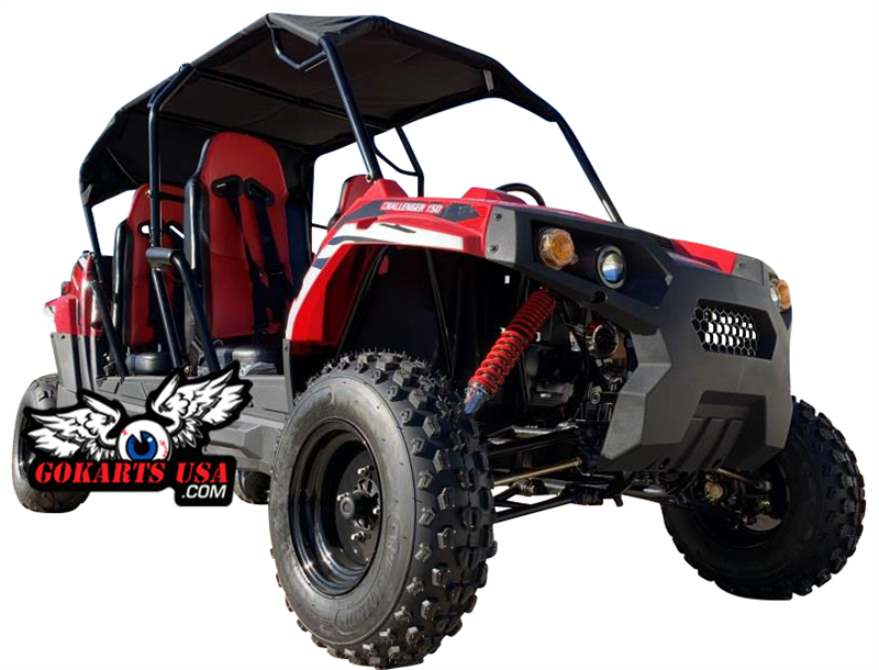 TrailMaster Challenger 300E Fuel Injected 4-Seater UTV Side-by-Side - Powersports Warehouse