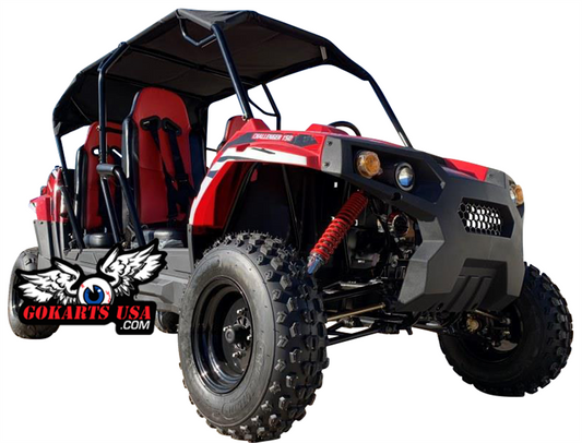 TrailMaster Challenger 300E Fuel Injected 4-Seater UTV Side-by-Side - Powersports Warehouse