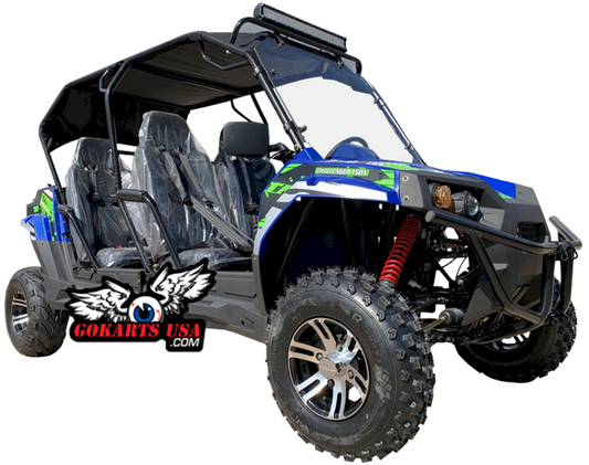 TrailMaster Challenger 300X Fuel Injected 4-Seater UTV Side-by-Side - Powersports Warehouse