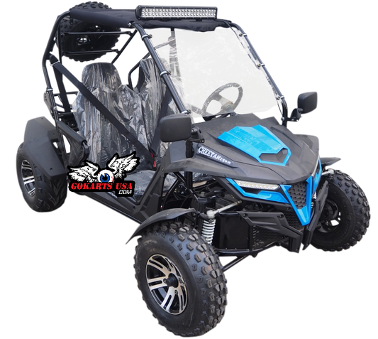 TrailMaster Cheetah 200EX EFI Deluxe UTV Go Kart CVT Auto with Reverse - Powersports Warehouse