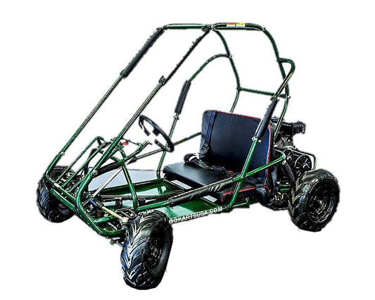 Transformer 6.5hp Mid Size Go Kart, Torque Converter, Full Suspension - Powersports Warehouse